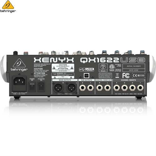 Mixer Behringer QX1622USB 4